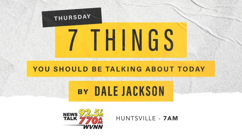 7 Things: Trump ready to 'finish the job,' Platner out, Moore slams the Smithsonian, and more...