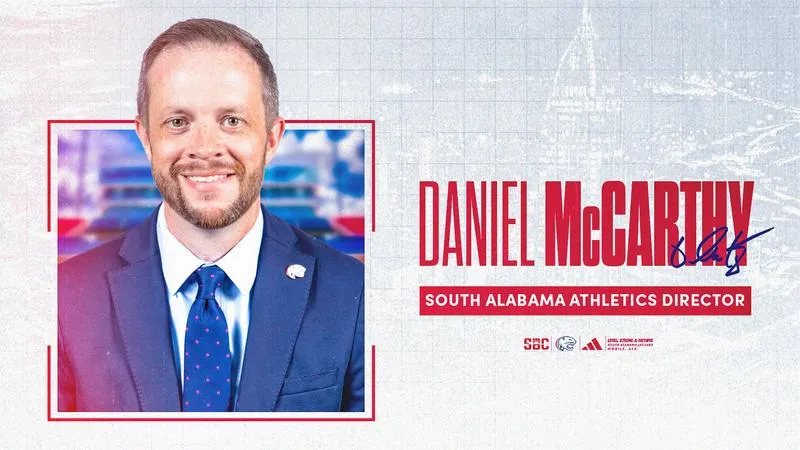 Dr. Daniel McCarthy Named Director of Athletics at the University of South Alabama