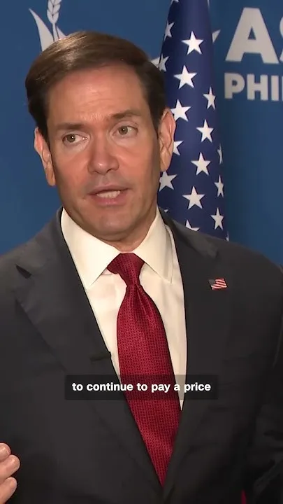 Marco Rubio: Trump's Iran policy is 'a head for an eye' (Video)