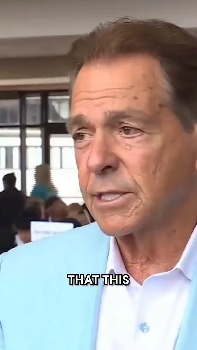 Nick Saban on Protect College Sports Act (Video)