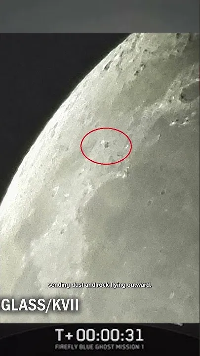 Abandoned SpaceX rocket slams into moon at 5,400 mph, carving new crater (Video)