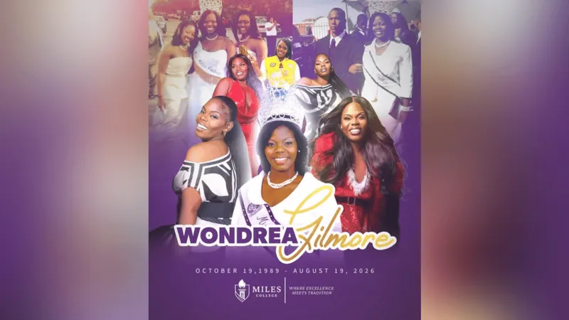 Miles College Announces Death of Former 'Miss Miles College' Wondrea Gilmore