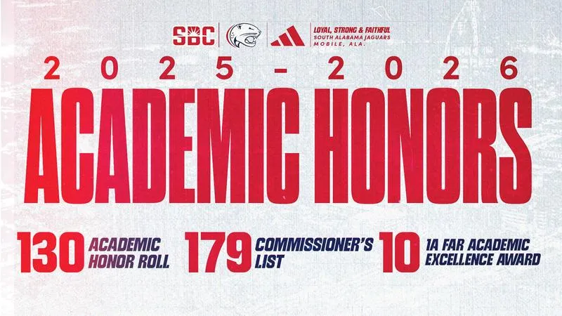 South Athletics Recognized by SBC for Academic Achievement