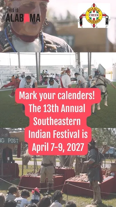Discover the traditions of the Poarch Creek Band of Indians at the Southeastern Indian Festival! (Video)