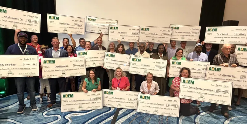 ADEM awards nearly $2.5M in recycling grants