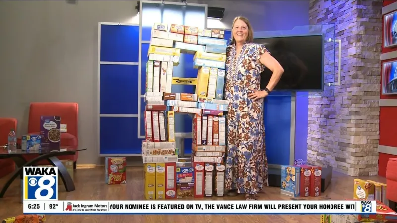 Heart of Alabama Food Bank launches "Breakfast Stack Challenge"