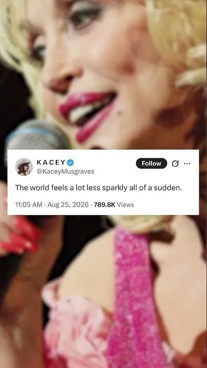 Celebrities react to Dolly Parton's death (Video)