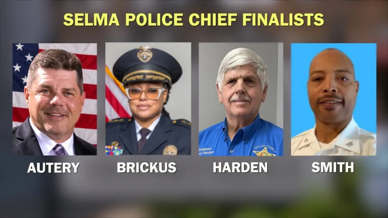 Names of finalists in Selma Police Chief search released