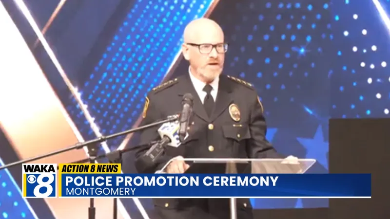 Montgomery Police Department holds promotion ceremony
