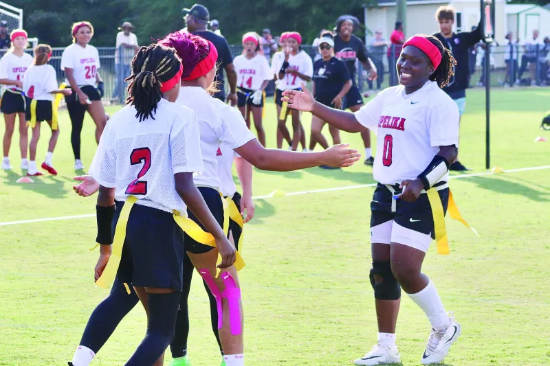 Opelika spoils Glenwood's flag football coming-out party