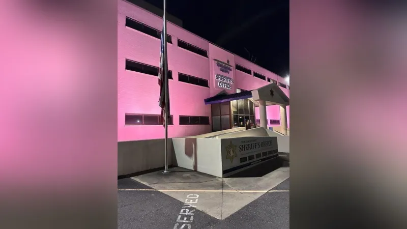 Jefferson County Sheriff's Office Shines Pink in Honor of Dolly Parton
