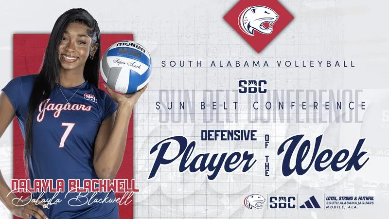 Blackwell Captures SBC Defensive Player of the Week Honors