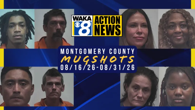 MONTGOMERY COUNTY MUGSHOTS 08/16/26-08/31/26