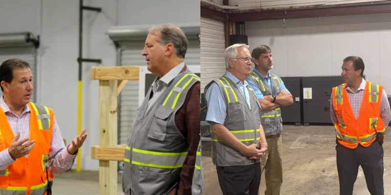 Carl, Marques get firsthand look at workforce training at ACT Mobile campus