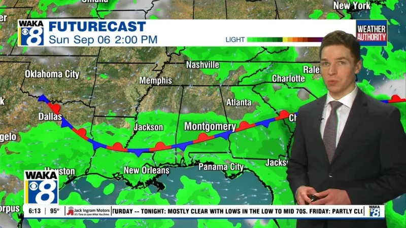 Heat advisory through Saturday, rain chances improve a bit Sunday