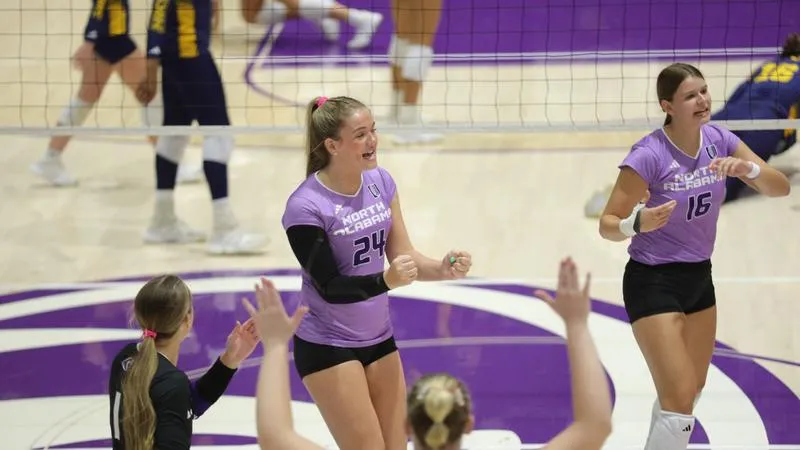 Volleyball matches program record with pair of sweeps