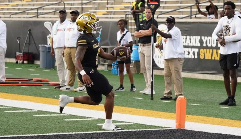 Hornets Overpower Lane College in Football Home Opener