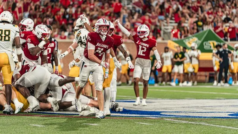 South Alabama Rolls to Season Opening Win over Southeastern Louisiana