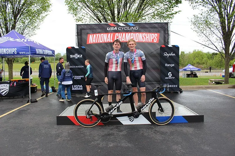 Built for speed: Tandem Para cycling team rides to international success