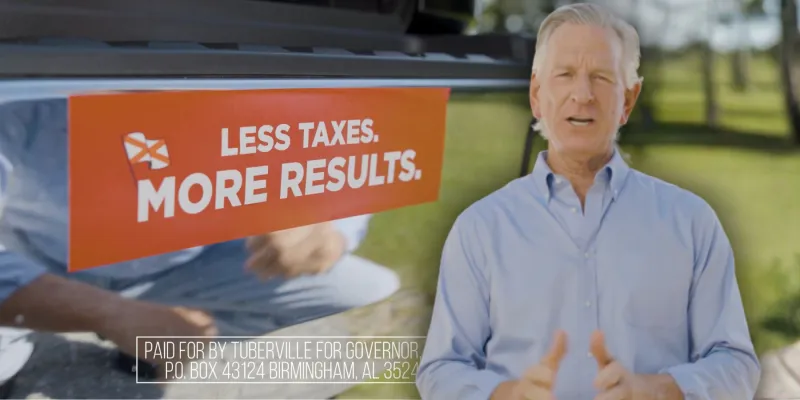 'Less taxes, more results': Tommy Tuberville releases first TV ad in campaign for Governor of Alabama