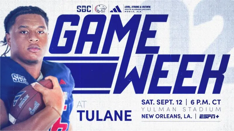 South Alabama Hits the Road to Face Tulane Saturday Night