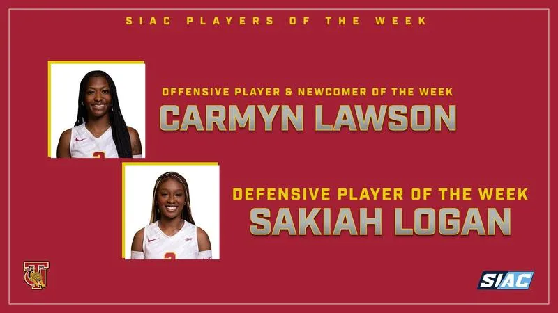 Lawson, Logan earn SIAC honors