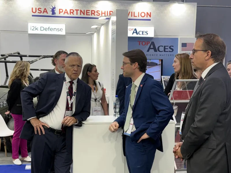 Commerce leads defense-industry delegation to international trade fair in Poland