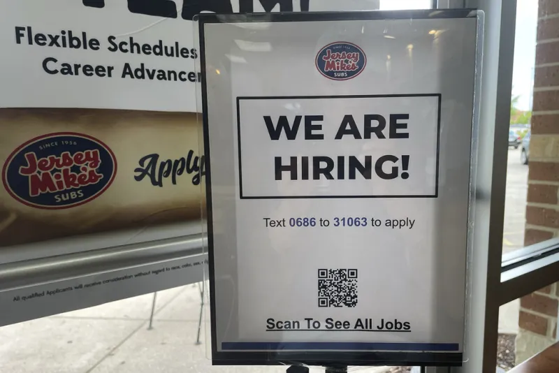 NFIB: Small business hiring dipped slightly in August