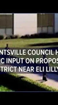 Huntsville council weighs TIF plan to fund infrastructure near Eli Lilly site (Video)