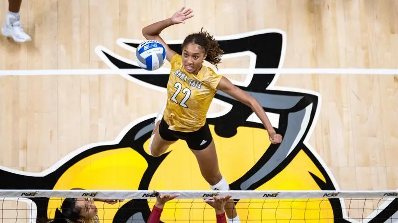 Lady Hornets Volleyball Split Pair of Matches to Open Home Tournament
