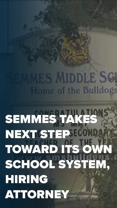Semmes takes next step toward its own school system, hiring attorney - NBC 15 (Video)