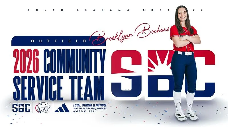 Bockhaus Named to the SBC Community Service Team