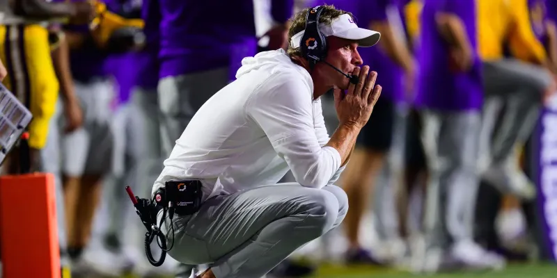 Kiffin, LSU shockingly list starting QB as doubtful ahead of massive Ole Miss showdown
