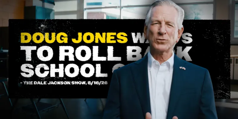 'We've got a smarter plan': New Tuberville ad targets Doug Jones' promise to gut school choice -- 'Let's educate, not indoctrinate'