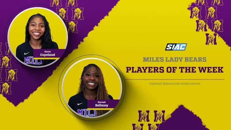 Bellamy, Copeland earn SIAC weekly award