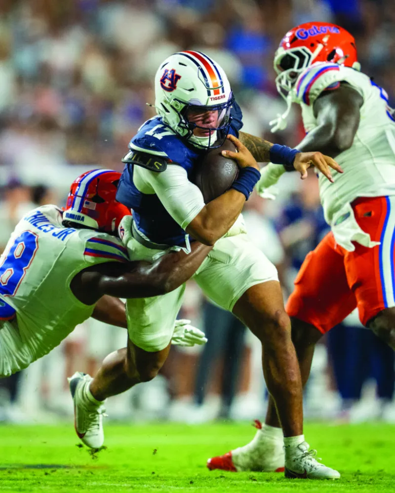 Baugh humbug: Gators' bruiser spoils Auburn's SEC opener