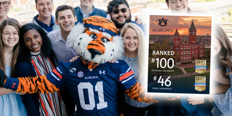 Auburn climbs into Top 100 in latest U.S. News rankings