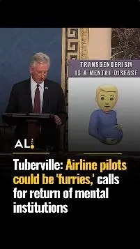 Tuberville: Airline pilots could be 'furries,' calls for return of mental institutions (Video)