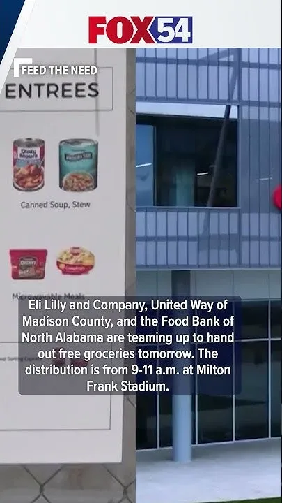Feed the Need: Food Distribution at Milton Frank Stadium (Video)