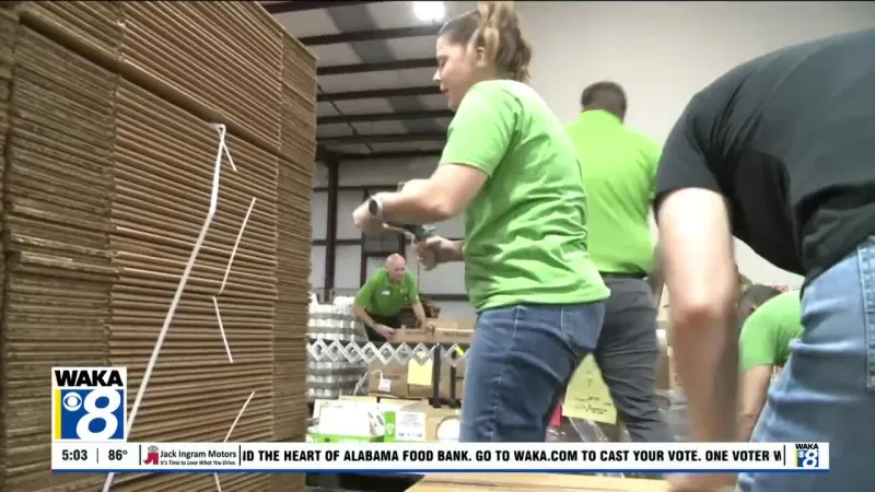 Heart of Alabama Food Bank gets helping hand from Publix volunteers