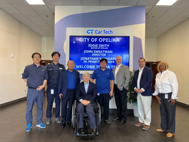 CITY OF OPELIKA VISITS CAR TECH