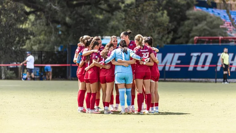 Soccer Battles with Georgia State, Falls 2-1