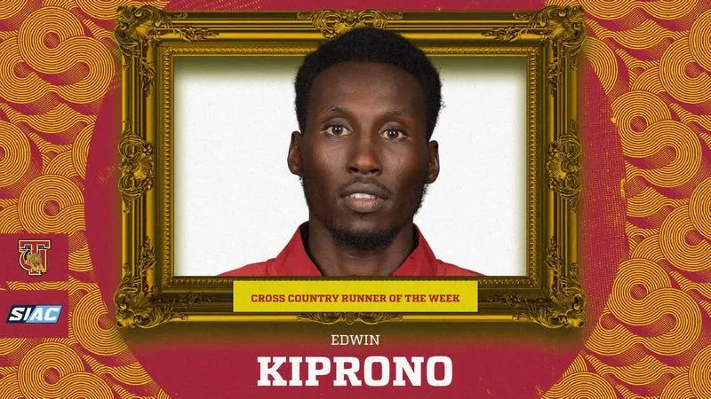 Kiprono wins third weekly SIAC award