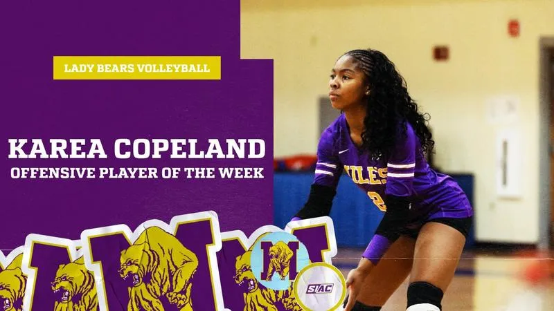 Copeland wins 10th SIAC weekly award