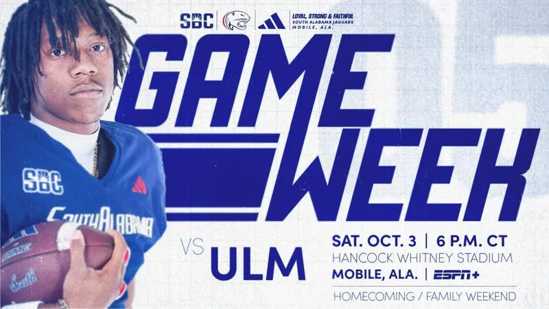South Alabama Hosts ULM for Sun Belt Opener