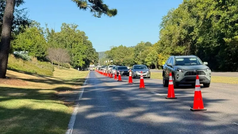 Lakeshore Drive Closed Near Samford University Due to Oil Spill
