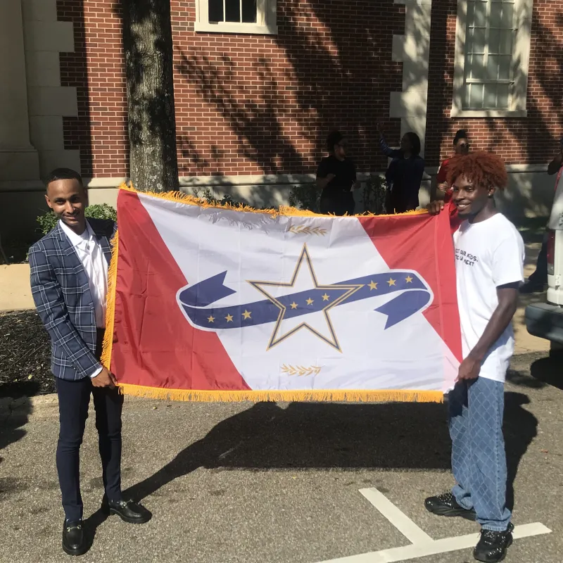City of Montgomery hoists new city flag
