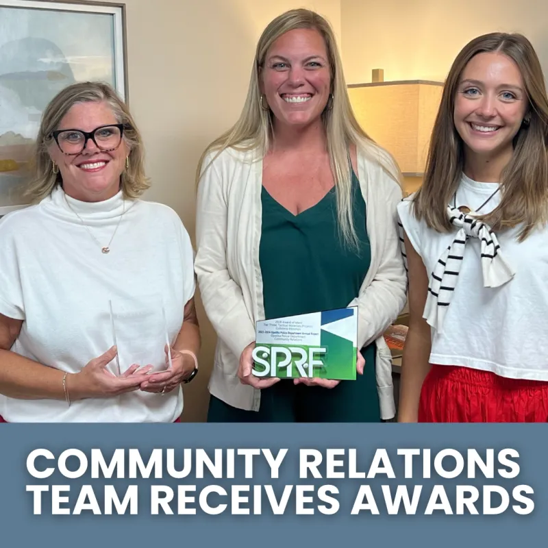 CITY OF OPELIKA COMMUNITY RELATIONS TEAM EARNS AWARDS AT REGIONAL AND NATIONAL CONFERENCES