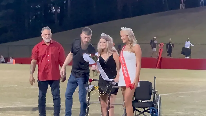 She survived. She came back. Now she's Good Hope's homecoming queen