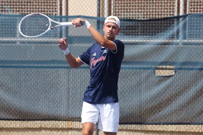 Men's Tennis Tops Alabama State to Finish Blue Gray Classic